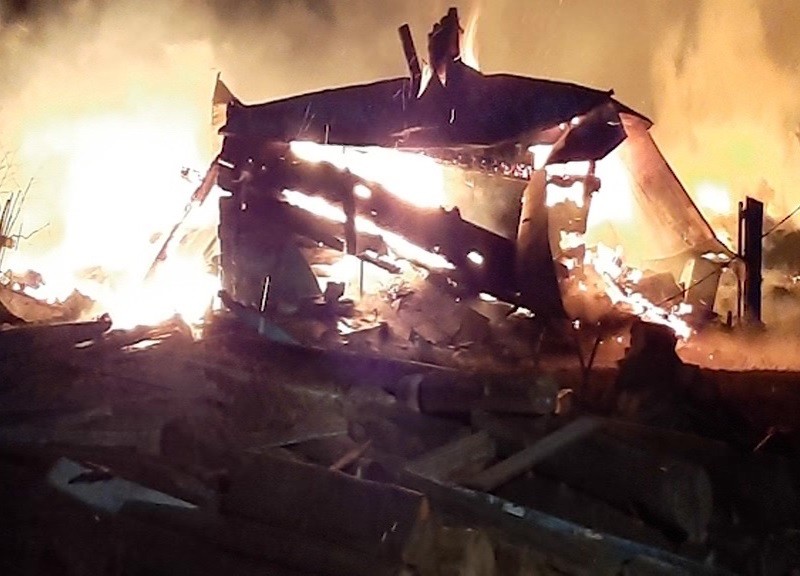 33-летний мужчина погиб на пожаре из-за непогашенного окурка в Сергачском районе
