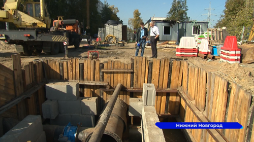 В Автозаводском районе завершается очередной этап строительства резервной водопроводной сети
