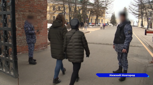 Организована временная схема въезда и пешего прохода в Нижегородский Кремль