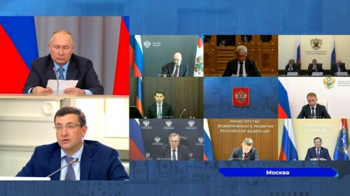Глеб Никитин доложил Президенту России о развитии речного флота в Нижегородской области