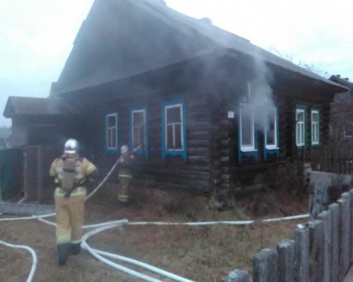 Пенсионер погиб на пожаре в Варнавинском районе