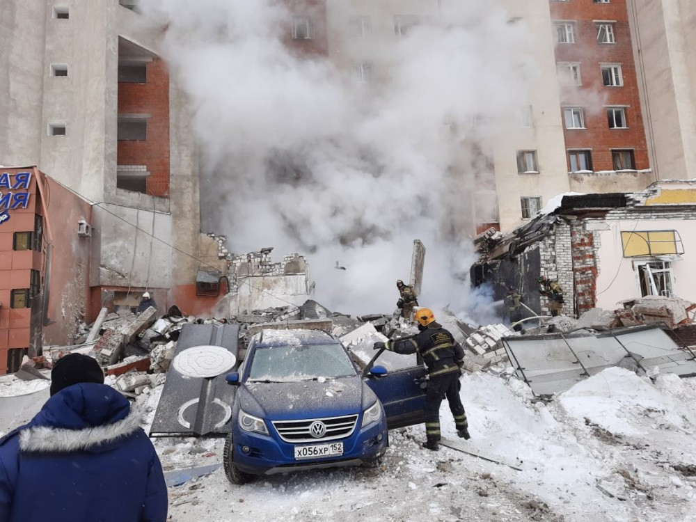 Взрыв газа произошел в 12-этажном доме в Нижнем Новгороде (фото, видео)