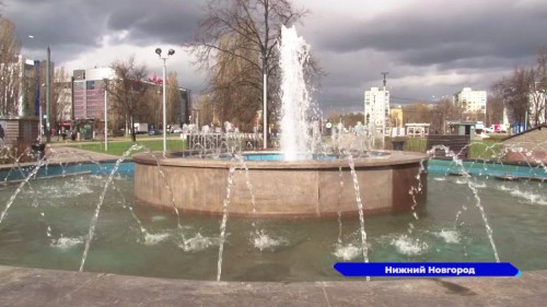 Пусконаладочные работы на фонтанах начались в Нижнем Новгороде  