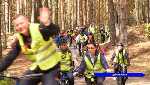 Велосезон-2023 официально стартовал в Дзержинске большим велозаездом