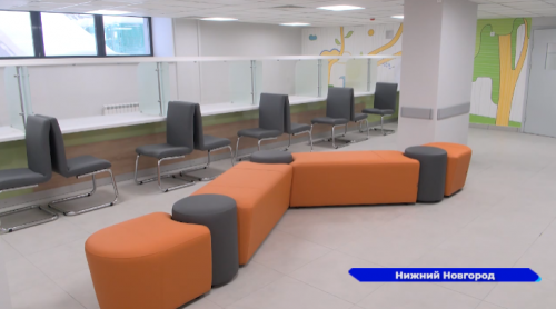 Капитальный ремонт завершился в Консультативно-диагностическом центре нижегородской детской областной больницы