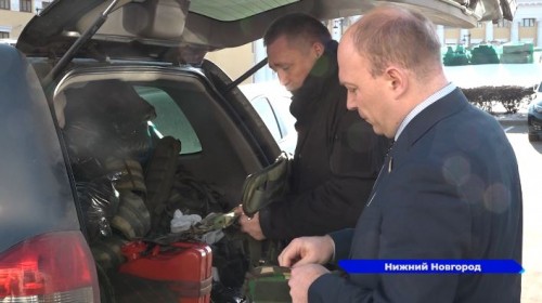 Оборудование для бойцов в зону СВО отправят депутаты Заксобрания Нижегородской области