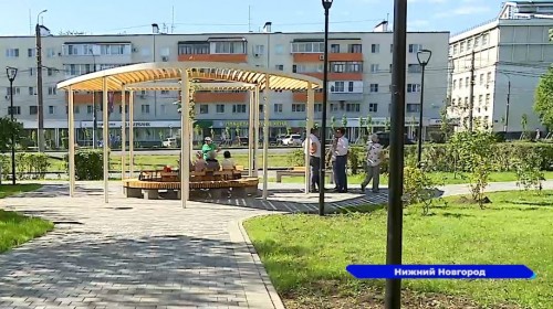 В Московском и Ленинском районах завершено благоустройство двух общественных пространств