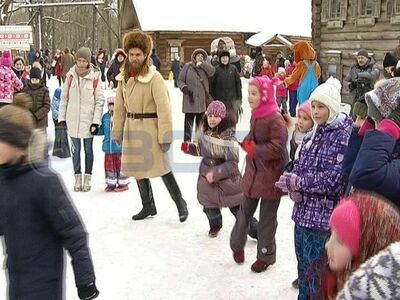 Жители столицы Приволжья, как и все россияне, празднуют последний день Масленицы