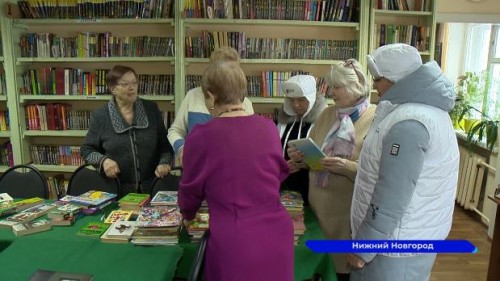Помочь библиотеке имени Шолохова книгами нижегородцев призывают социальные участковые
