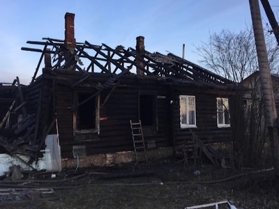 Пожар в Уренском районе унес жизни двух человек