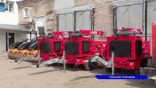 106 единиц новой дорожной техники для уборки города поступили на предприятия Нижнего Новгорода 