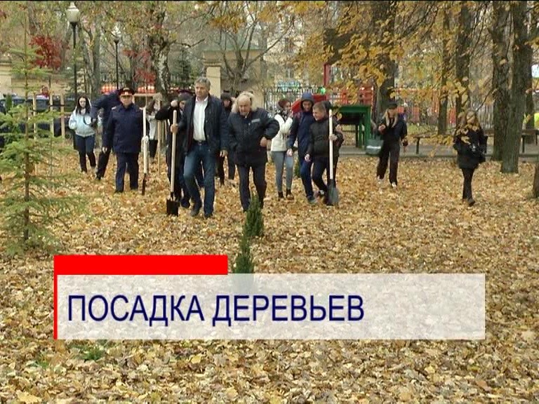 Следователи и дети из детского дома высадили еловую аллею в парке "Швейцария" Следователи и дети из детского дома высадили еловую аллею в парке "Швейцария"
