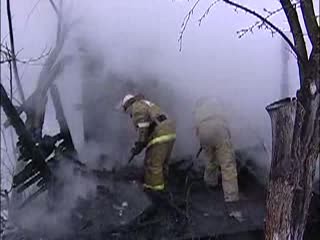 Садовый дом сгорел в Советском районе Нижнего Новгорода