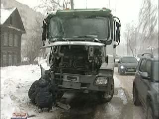 Крупная авария в Сормовском районе
