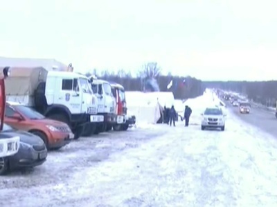 В Нижегородской области для безопасности автомобилистов развернули два мобильных пункта обогрева
