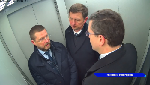 Новые кабины, установленные по программе «Народный лифт», оценил губернатор Глеб Никитин
