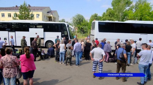 Нижегородские добровольцы отправились в зону специальной военной операции