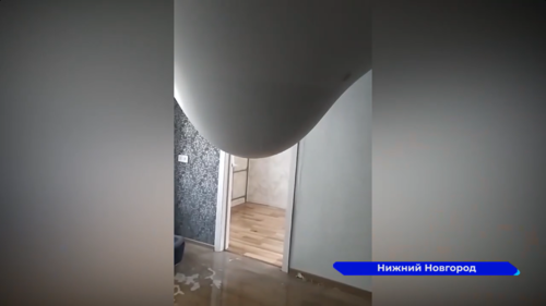 Неожиданный потоп настиг жильцов одной из квартир дома №62 по улице Витебская