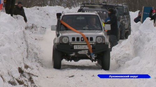 В Лукояновском округе прошли традиционные автогонки