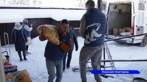Благотворительную помощь приюту «Сострадание-НН» передали волонтеры «Единой России»