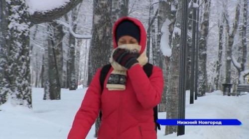 К концу недели в Нижегородской области температура воздуха опустится до -27°С