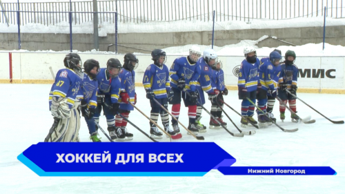 Фестиваль «Хоккей для всех» прошёл в Нижнем Новгороде