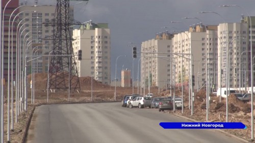 Новая дорога от улицы Академика Сахарова до пересечения с улицей Генерала Ивлиева почти готова 