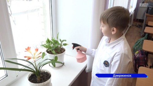 В школах Дзержинска детей начали приучать к общественно-полезному труду