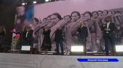 Хор Турецкого выступил в Нижнем Новгороде 9 мая