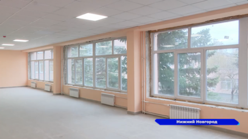 В Московском районе завершается капитальный ремонт школы №73 