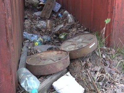 Две мины обнаружены в куче мусора в Сормовском районе