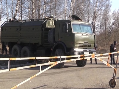 На автостанции "Щербинки" прошли учения по обезвреживанию террористов