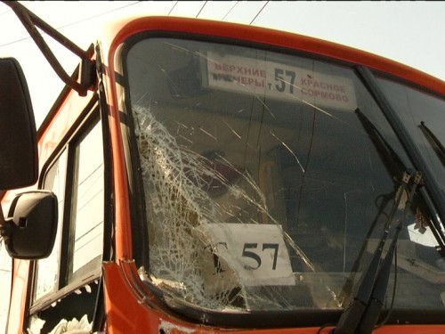 Маршрутка и автобус столкнулись на Казанском шоссе, есть пострадавшие