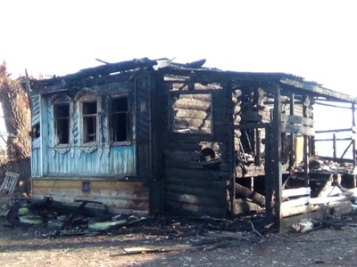 Двое детей погибли на пожаре в Дивеевском районе