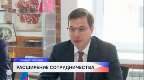 Посол из Габонской Республики встретился с главой города Юрием Шалабаевым