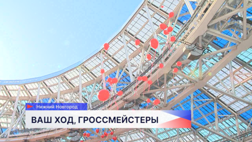 На стадионе «Нижний Новгород» началось масштабное событие — шахматный фестиваль