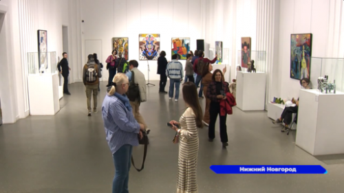 В Центре культуры «Рекорд» открылась выставка Евгении Гольцевой «Матра» 