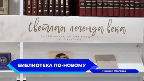 В Нижнем Новгороде открылась пятая модельная библиотека 