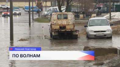 Улицу Лысогорскую в слободе Подновье затопило после сильного ливня 