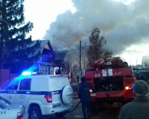 Отец и сын погибли на пожаре в Арзамасе