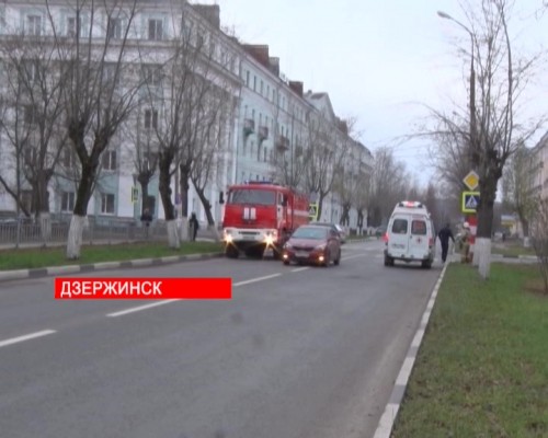 Два человека госпитализированы после ДТП в Дзержинске