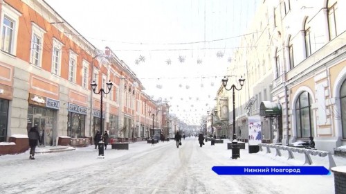 Температура воздуха в Нижегородской области упадет до -30…-33 градусов к старому Новому году