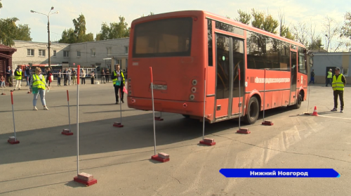 В Нижнем Новгороде прошел конкурс водителей автобусов