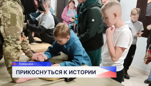 В посёлке Ковернино прошел Военно-исторический фестиваль «Под Знаменем Отечества»