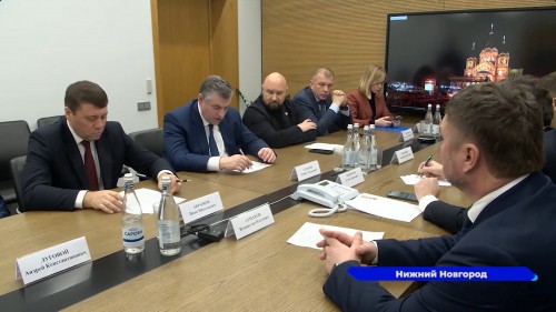 Глеб Никитин встретился с председателем ЛДПР Леонидом Слуцким