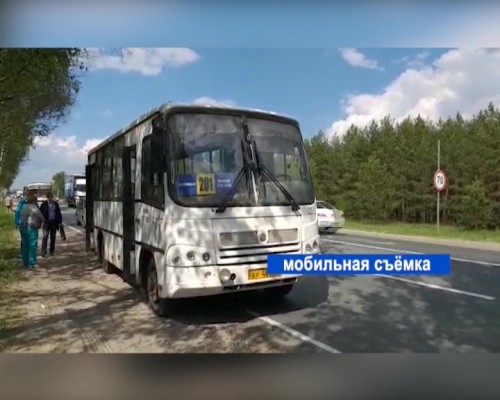 Авария с участие автобуса произошла в Дзержинске, один человек пострадал