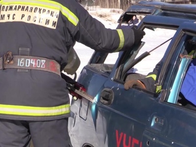 Среди спасателей Нижегородской области прошли соревнования по ликвидации последствий ДТП