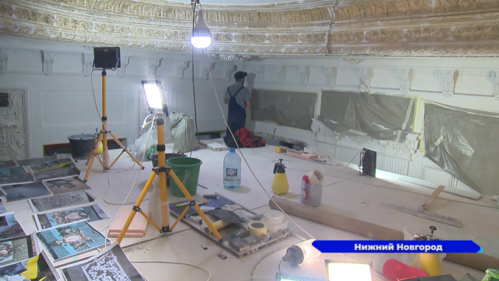 Реконструкция литературного музея Горького подходит к завершению