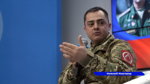 С Героем России Виталием Антоновым смогли пообщаться нижегородские студенты 