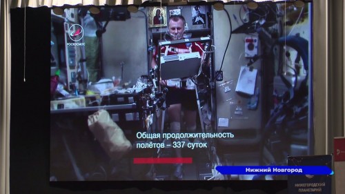 Встреча с лётчиком-космонавтом Андреем Борисенко состоялась в НГТУ им. Алексеева